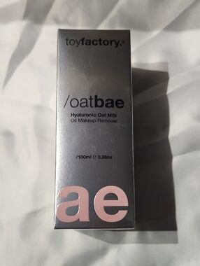 toyfactory Oatbae Hyaluronic Oat Milk Oil Makeup Remover - Pink